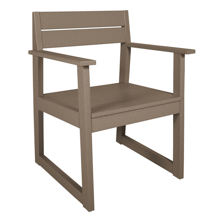 Haven Modern Dining End Chair Highwood USA Cabana Tan