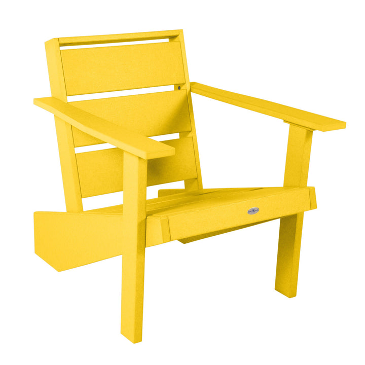 Haven Modern Adirondack Chair Chair Bahia Verde Outdoors Sunbeam Yellow