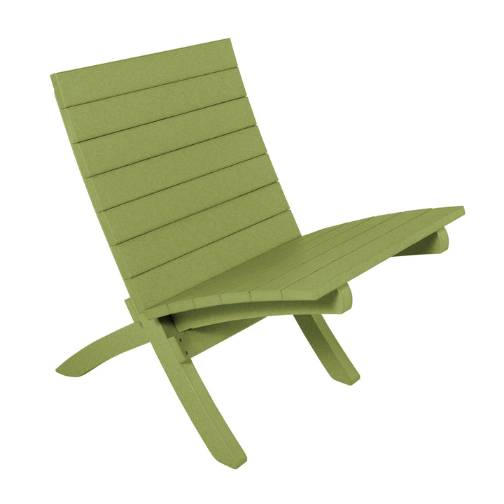Haven Modern Side Chair Chair Bahia Verde Outdoors Palm Green