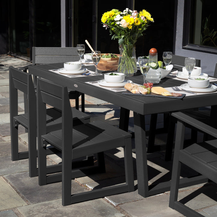 Haven Modern 7 Piece Dining Set Dining Bahia Verde Outdoors