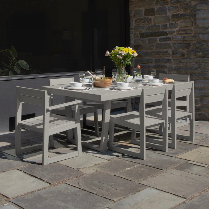 Haven Modern 7 Piece Dining Set Dining Bahia Verde Outdoors