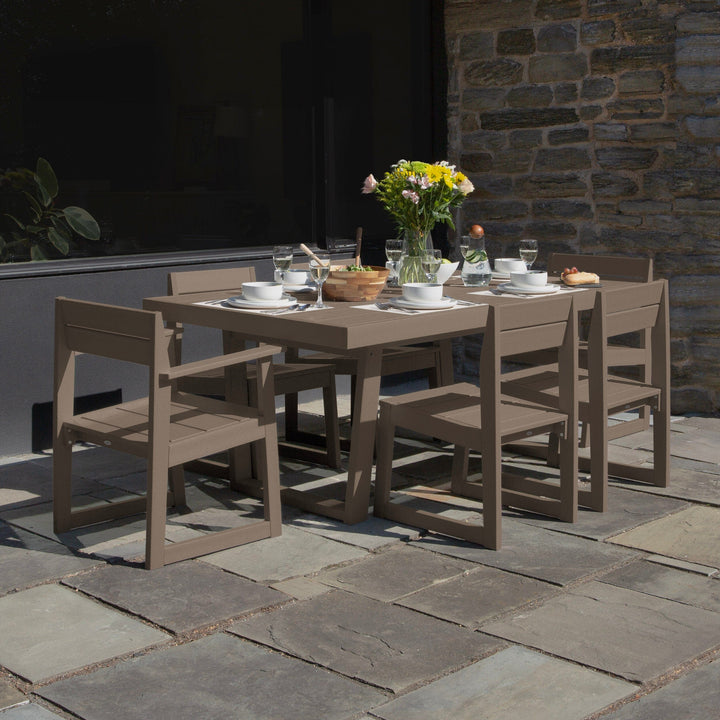 Haven Modern 7 Piece Dining Set Dining Bahia Verde Outdoors