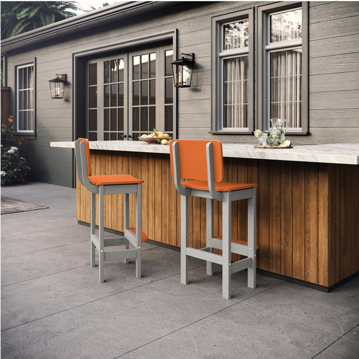 Shoreline Bar-Height Stool Dining Bahia Verde Outdoors