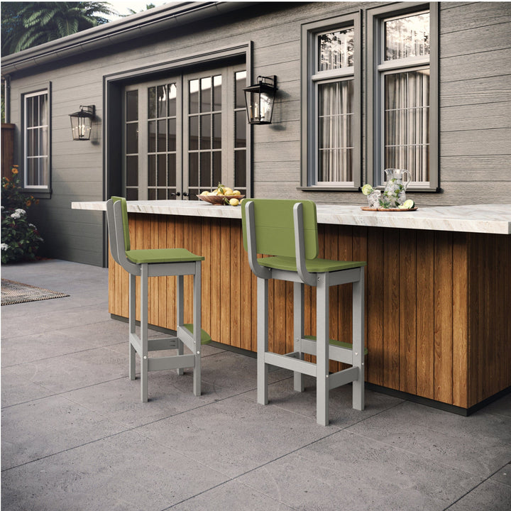 Shoreline Bar-Height Stool Dining Bahia Verde Outdoors