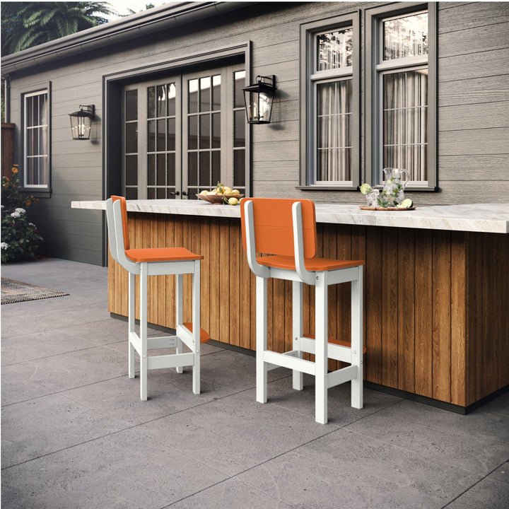 Shoreline Bar-Height Stool Dining Bahia Verde Outdoors