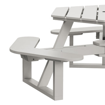 Shoreline Hexagon Picnic Table Table Bahia Verde Outdoors