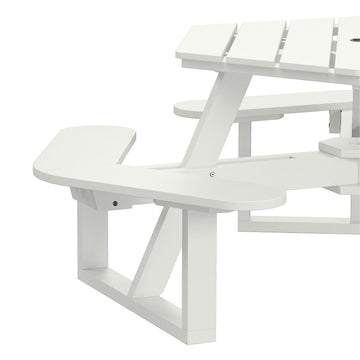 Shoreline Hexagon Picnic Table Table Bahia Verde Outdoors