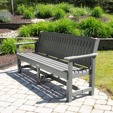 Lehigh Garden Bench - 6ft Bench Highwood USA