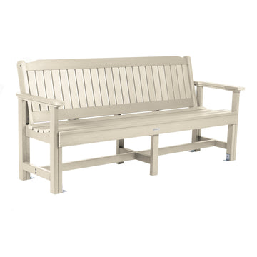 Lehigh Garden Bench - 6ft Bench Highwood USA Whitewash
