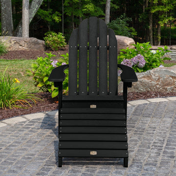 Essential Adirondack Chair with Essential Folding Ottoman Adirondack Chairs ELK OUTDOORS®