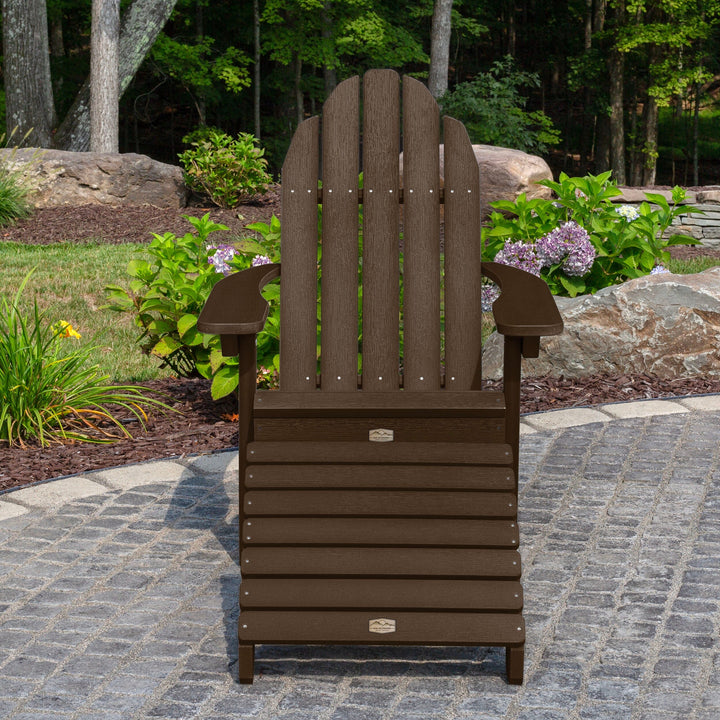 Essential Adirondack Chair with Essential Folding Ottoman Adirondack Chairs ELK OUTDOORS®