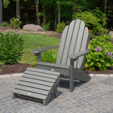 Essential Adirondack Chair with Essential Folding Ottoman Adirondack Chairs ELK OUTDOORS®