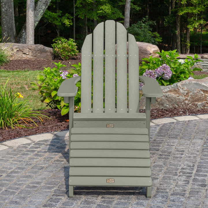 Essential Adirondack Chair with Essential Folding Ottoman Adirondack Chairs ELK OUTDOORS®