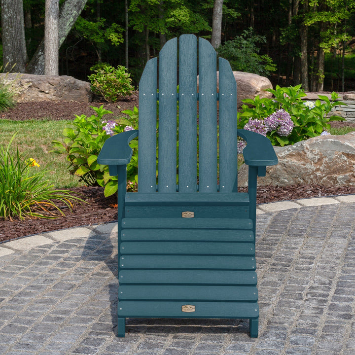 Essential Adirondack Chair with Essential Folding Ottoman Adirondack Chairs ELK OUTDOORS®