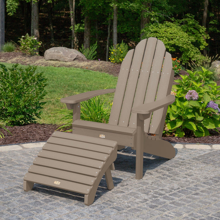 Essential Adirondack Chair with Essential Folding Ottoman Adirondack Chairs ELK OUTDOORS®