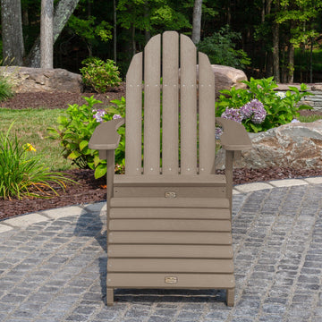 Essential Adirondack Chair with Essential Folding Ottoman Adirondack Chairs ELK OUTDOORS®