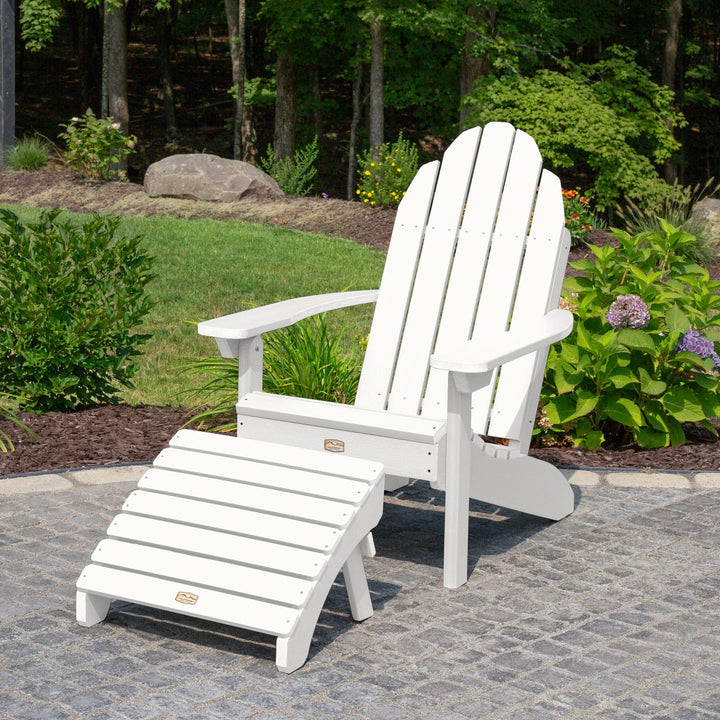 Essential Adirondack Chair with Essential Folding Ottoman Adirondack Chairs ELK OUTDOORS®