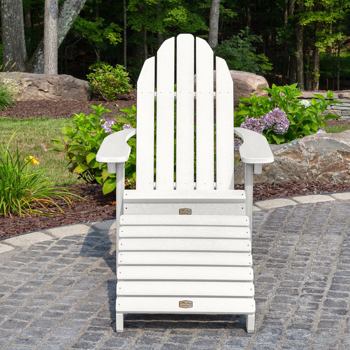Essential Adirondack Chair with Essential Folding Ottoman Adirondack Chairs ELK OUTDOORS®
