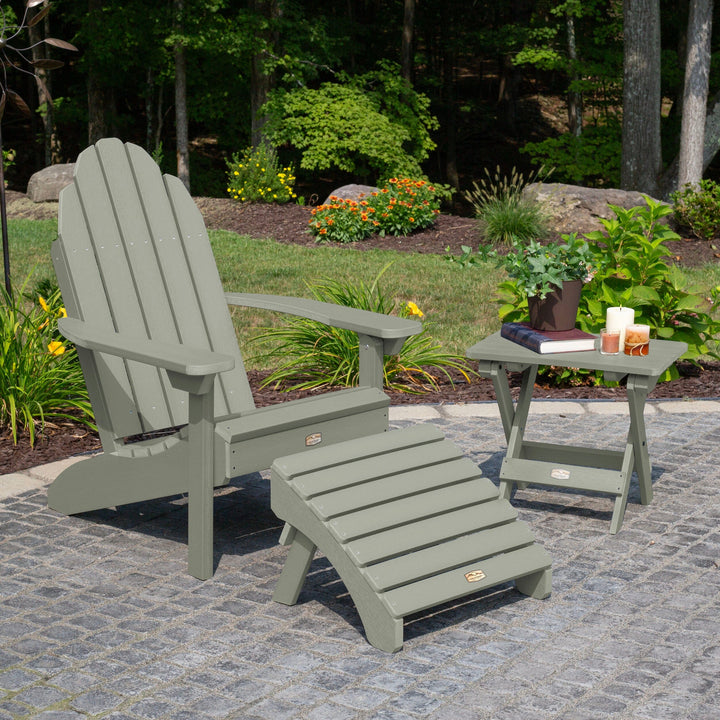 Essential Adirondack Chair with Ottoman & Folding Side Table Adirondack Chairs ELK OUTDOORS®