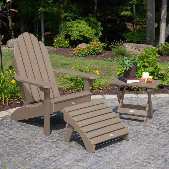 Essential Adirondack Chair with Ottoman & Folding Side Table Adirondack Chairs ELK OUTDOORS®