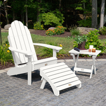 Essential Adirondack Chair with Ottoman & Folding Side Table Adirondack Chairs ELK OUTDOORS®