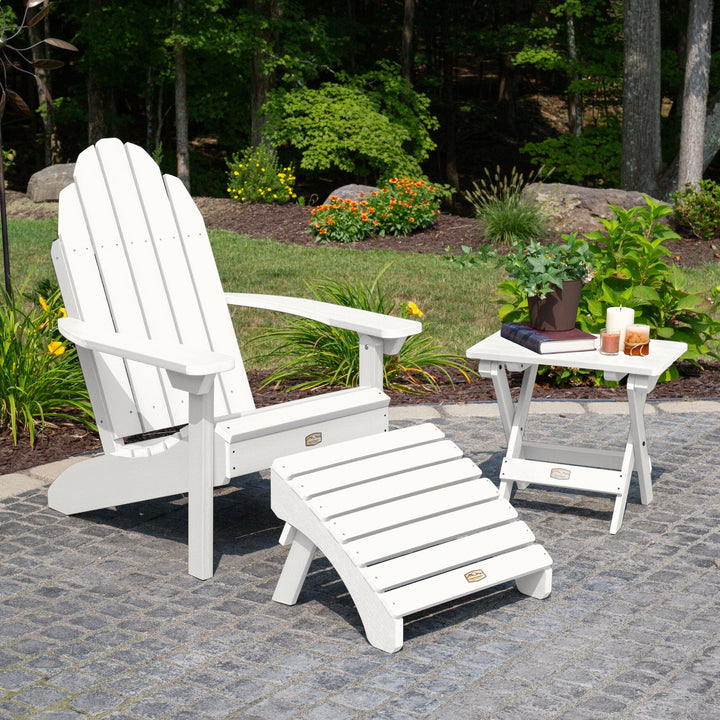 Essential Adirondack Chair with Ottoman & Folding Side Table Adirondack Chairs ELK OUTDOORS®