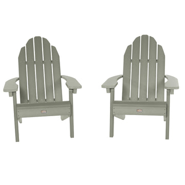 Set of 2 Essential Adirondack Chairs Kitted Sets ELK OUTDOORS® Eucalyptus