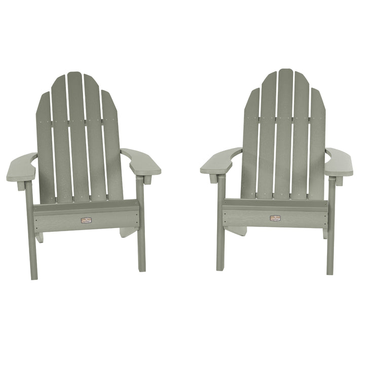 Set of 2 Essential Adirondack Chairs Kitted Sets ELK OUTDOORS® Eucalyptus