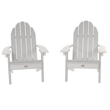 Set of 2 Essential Adirondack Chairs Kitted Sets ELK OUTDOORS® White