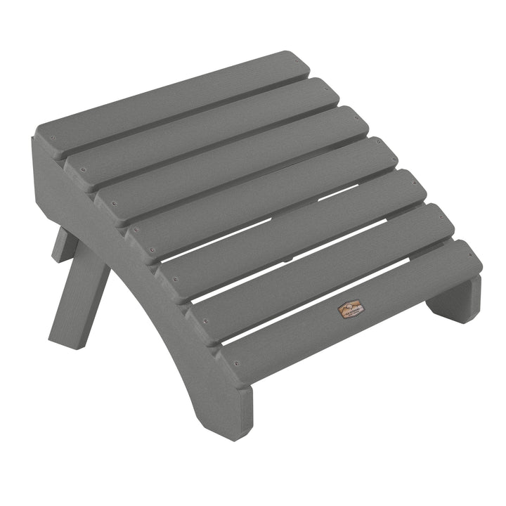 The Essential Folding Ottoman Ottoman ELK OUTDOORS® Gray
