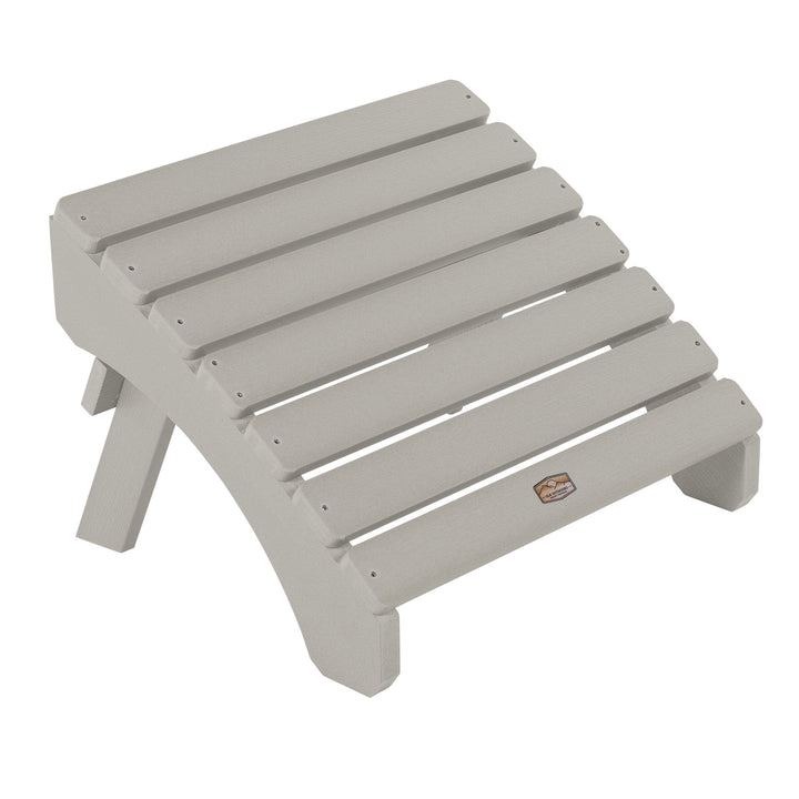 The Essential Folding Ottoman Ottoman ELK OUTDOORS® Harbor Gray