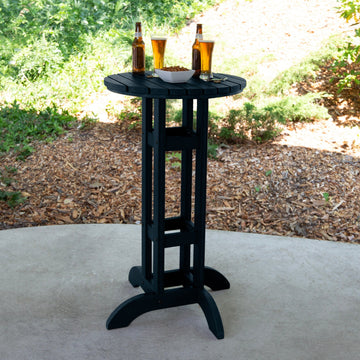 Round 24" Diameter Bistro Table - Bar Height Table Highwood USA