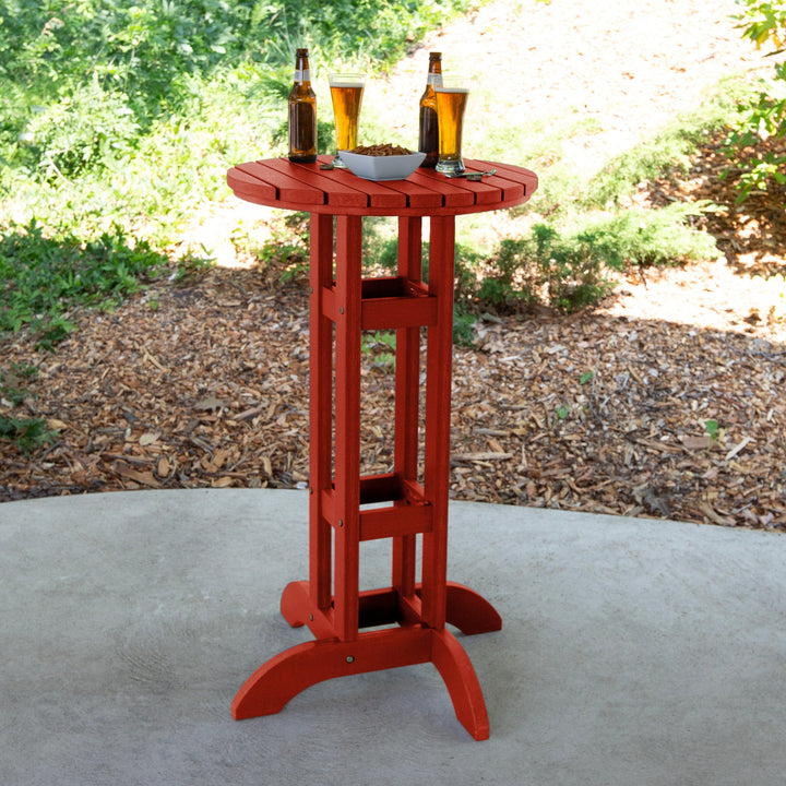 Round 24" Diameter Bistro Table - Bar Height Table Highwood USA