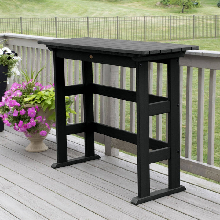 Refurbished Lehigh Bar Height Balcony Table Balcony Table Highwood USA