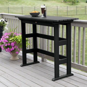 Refurbished Lehigh Bar Height Balcony Table Balcony Table Highwood USA