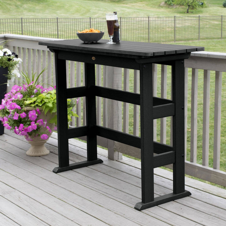 Refurbished Lehigh Bar Height Balcony Table Balcony Table Highwood USA