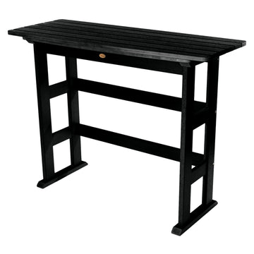 Refurbished Lehigh Bar Height Balcony Table Balcony Table Highwood USA Black