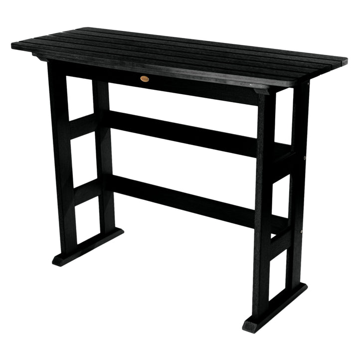 Refurbished Lehigh Bar Height Balcony Table Balcony Table Highwood USA Black