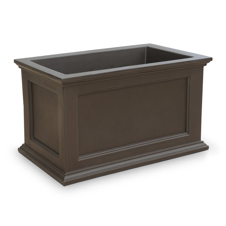 Beckett Patio Planter 20in x 36in Highwood USA Chestnut