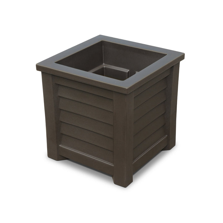Harlowe 16” x 16” Outdoor Planter Highwood USA Chestnut