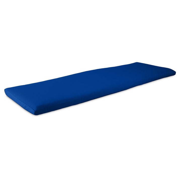 CLOSEOUT 5ft Swing and Bench 59 x 19 x 2 Water Resistant Outdoor Cushion Highwood USA Cobalt Blue