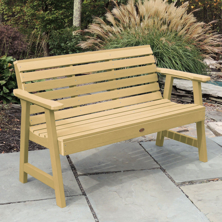 Refurbished 4ft Weatherly Garden Bench Highwood USA