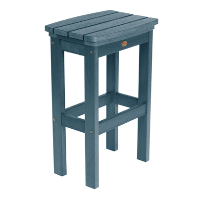 Lehigh bar height stool in Nantucket Blue
