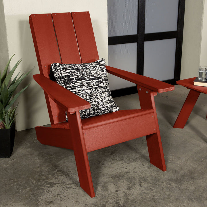 Refurbished Barcelona Modern Adirondack Chair Highwood USA