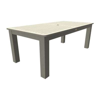 Rectangular 42in x 84in Oversized Dining Table - Counter Height Dining Highwood USA Harbor Gray 