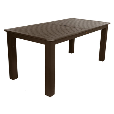 Rectangular 42in x 84in Oversized Dining Table - Counter Height Dining Highwood USA Weathered Acorn 