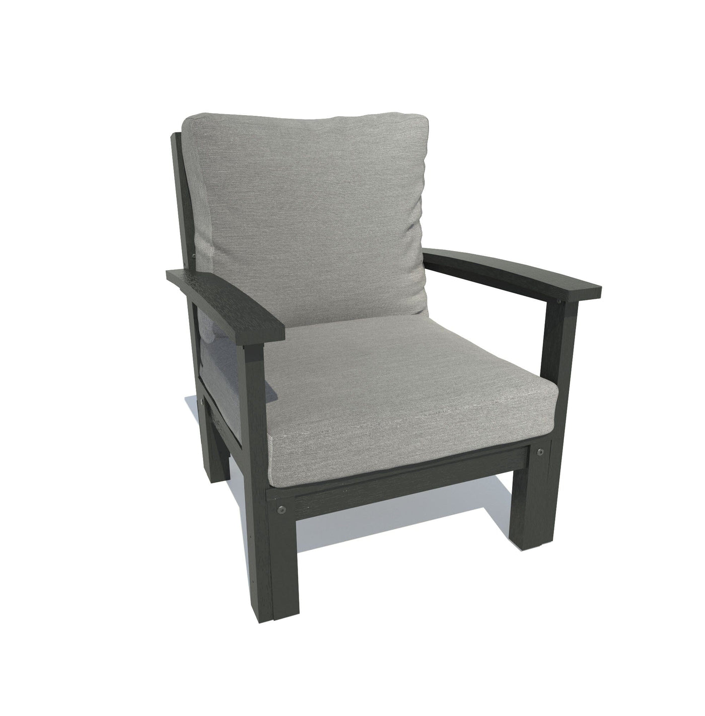 Bespoke Deep Seating: Chair Deep Seating Highwood USA Stone Gray / Black 