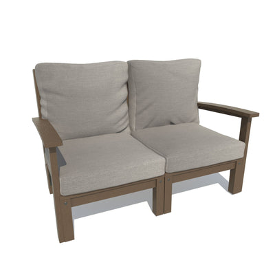 Bespoke Deep Seating: Loveseat Deep Seating Highwood USA Stone Gray / Weathered Acorn 