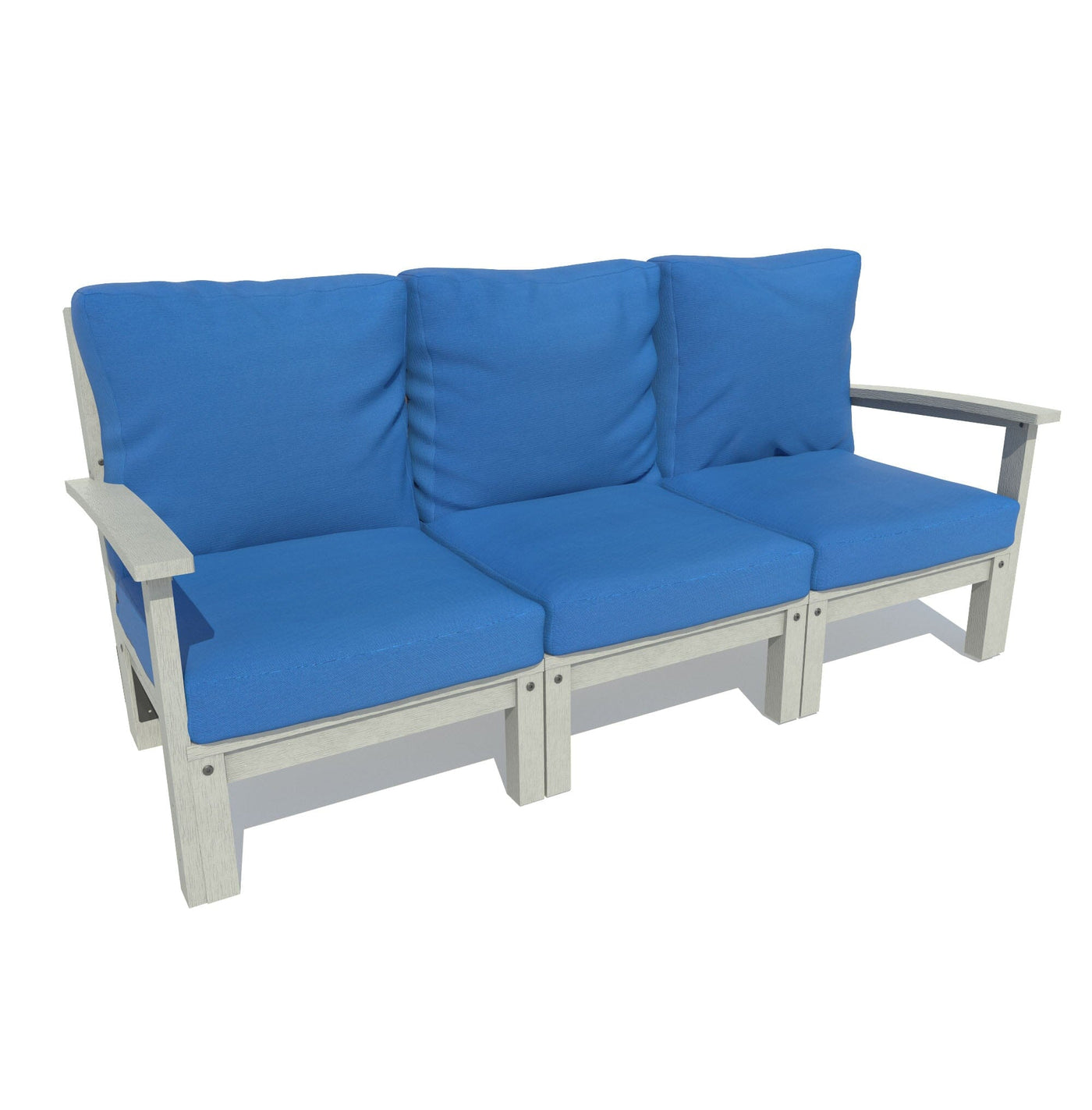 Bespoke Deep Seating: Sofa Deep Seating Highwood USA Cobalt Blue Coastal Teak 