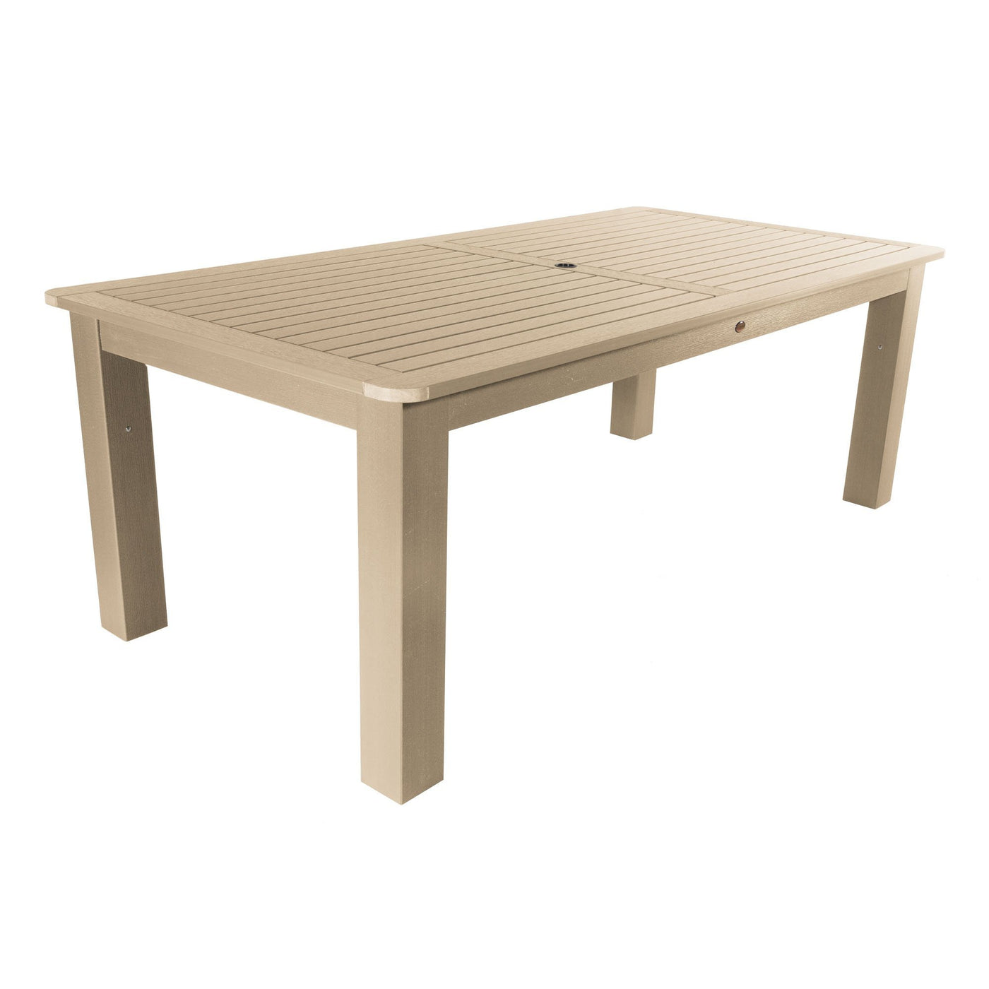 Rectangular 42in x 84in Oversized Dining Table - Dining Height Dining Highwood USA Tuscan Taupe 